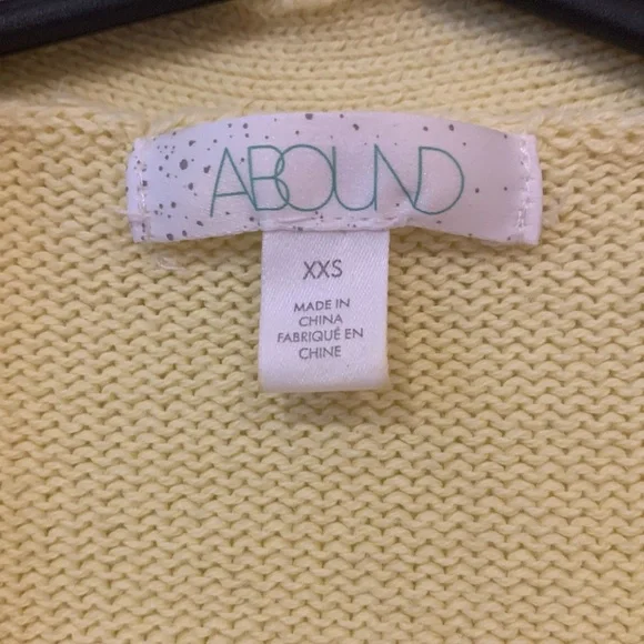 Abound Nordstrom Pastel Colour Block Button Down Cardigan Yellow, Pink a… - Picture 3 of 3